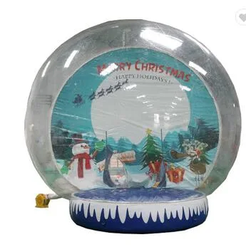Custom Print PVC Inflatable Snow Globe PVC Event Tent