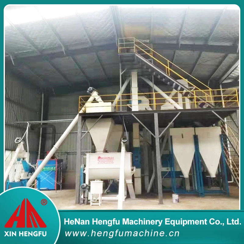 Hot Sale 22kw Ring Die Automatic Lubrication System Animal Feed Pellet Making Machine