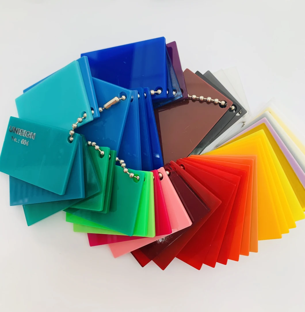 Unisign 1-30mm Acrylic Board Color Plastic Cast Acrylic Sheet