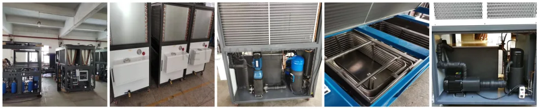 Industrial Air Water Cooled Screw Water Chiller for Induction Heat Treatment System Cooling