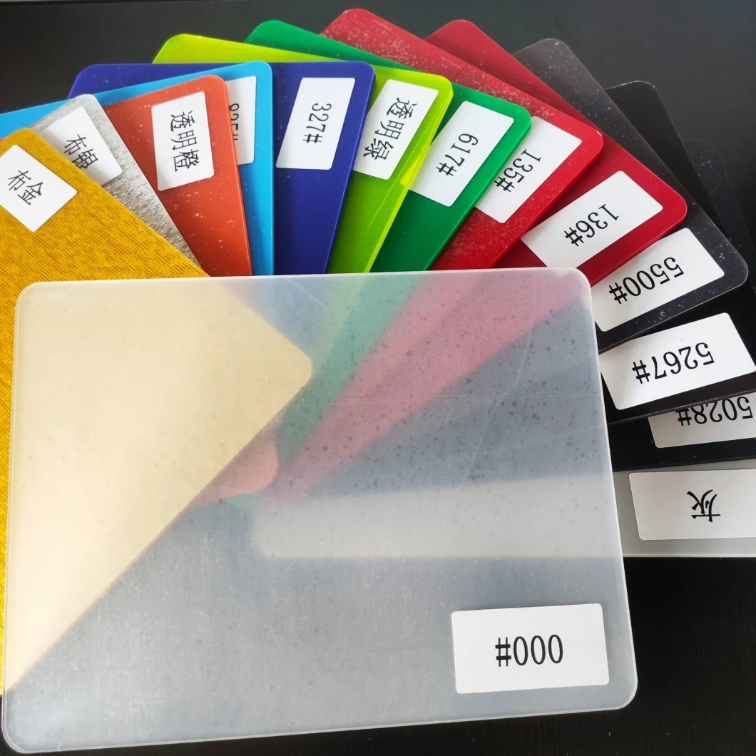 Transparent/Clear Cast Color Acrylic Sheet PMMA Plastic Board