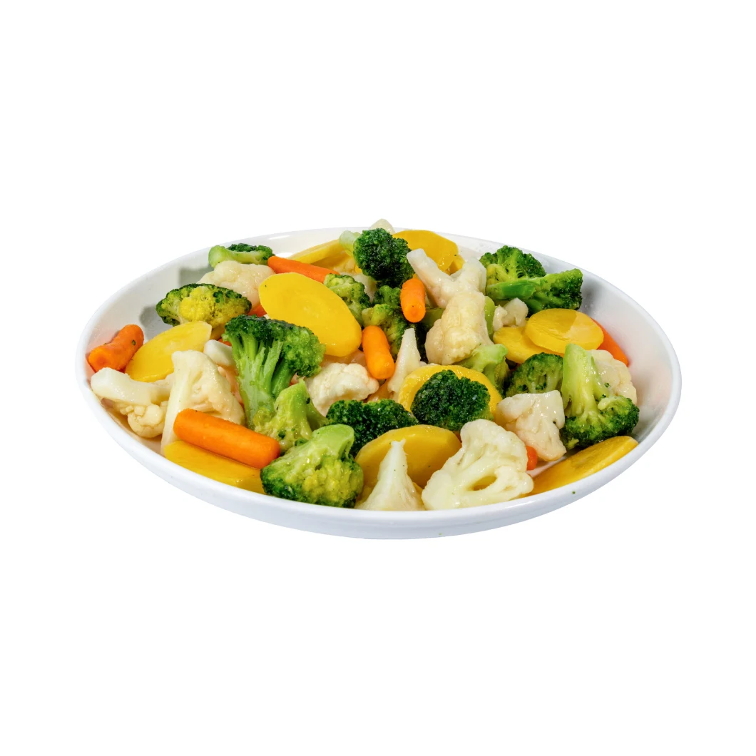 High Quantity Frozen Foods IQF Mixed Vegetables with ISO/HACCP/Brc/Kosher/Halal