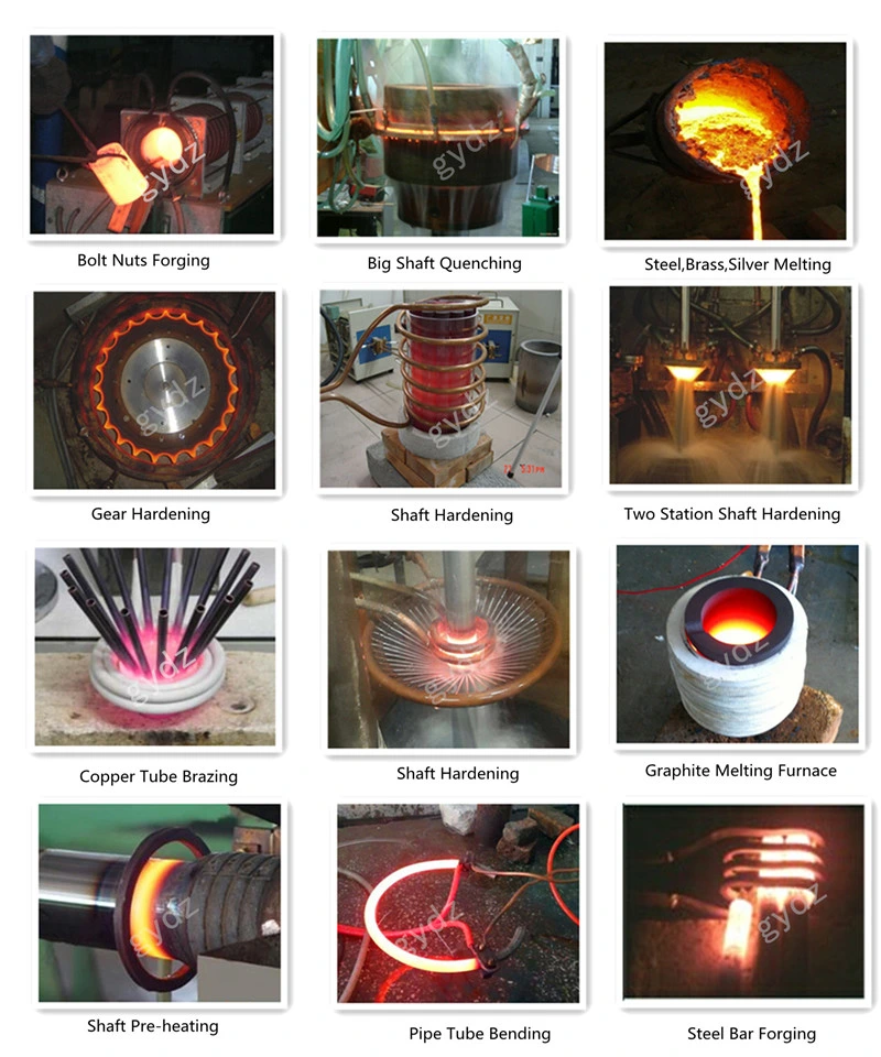 25kw 30~80kHz High Frequency Electric Induction Bolt Heater