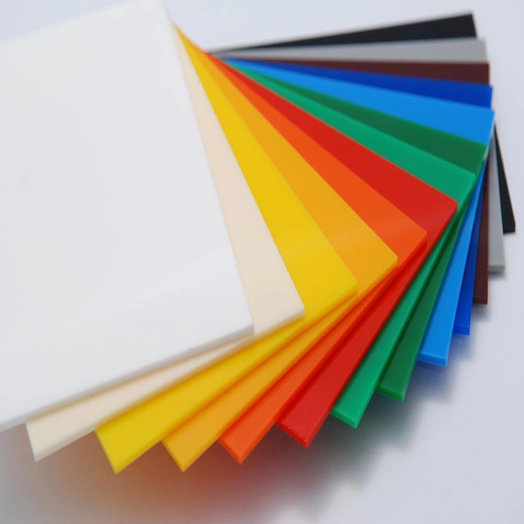 Good Price Opaque White Colored Acrylic Sheet Colorful Plastic Sheet for Advertising