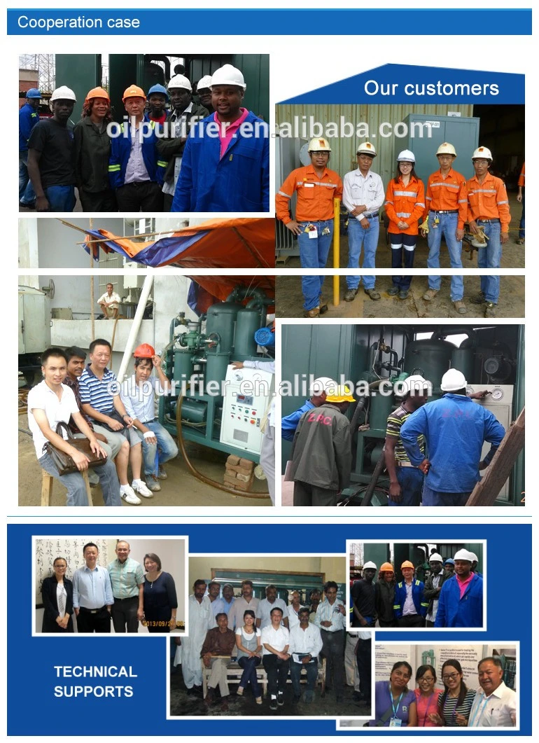 Used Lube Oil Water Separation Machine, Emusified Lubrication Oil Filtration Equipment