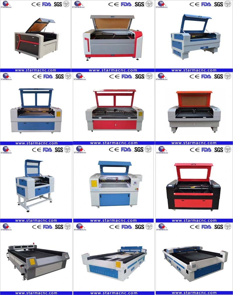 Most Popular Wood Acrylic Glass and MDF CO2 CNC Laser Cutter