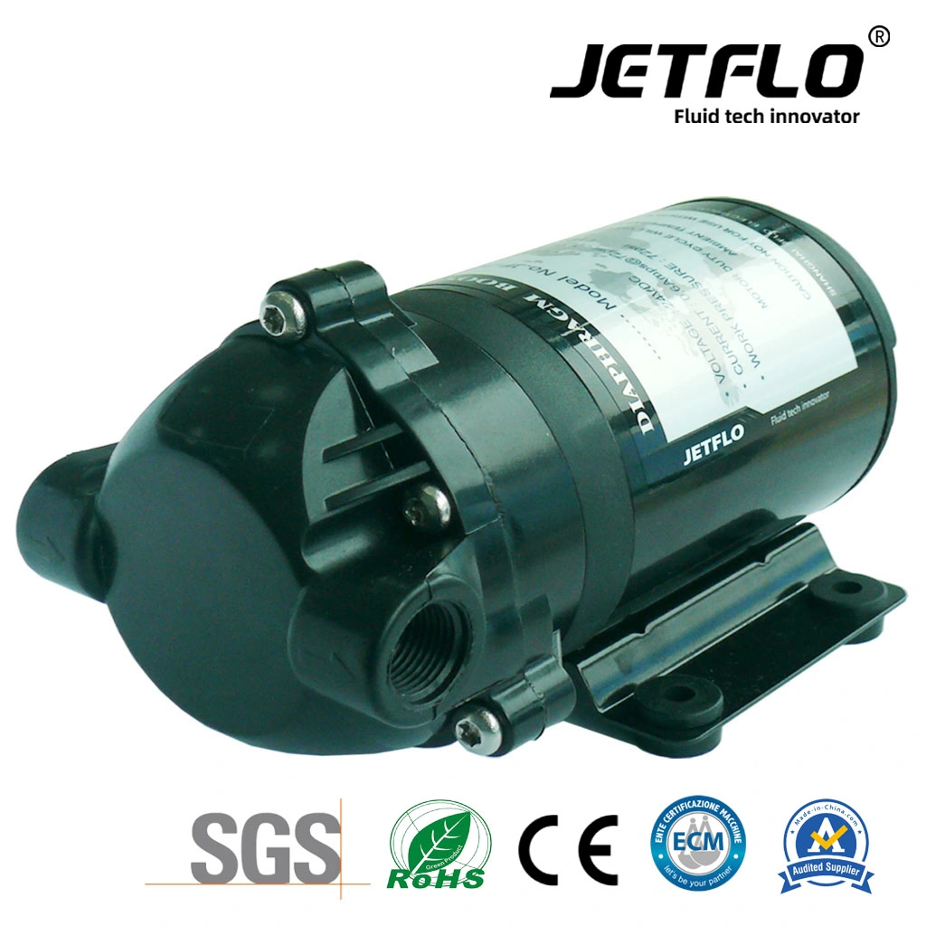Jf-306 50gpd Diaphragm Pump-RO Booster Pump- Reverse Osmosis System Water Pump Manufacture Factory