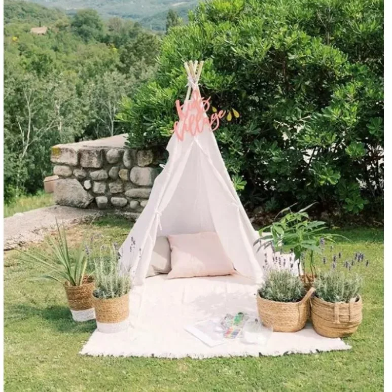 Kids Teepee Tent House with High Quality Camping Set
