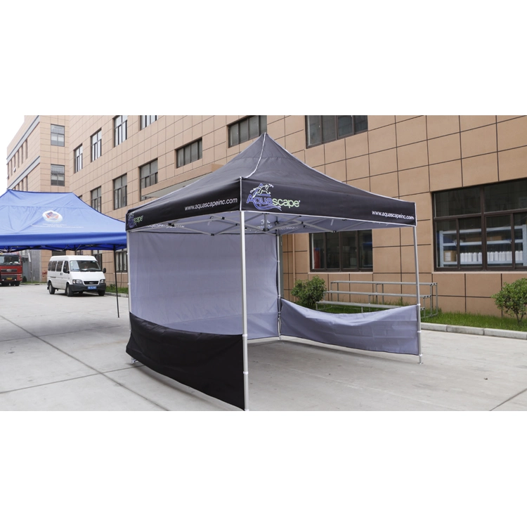 Steel Folding Canopy Tent, Pop up Gazebo Tent, Trade Show Easy up Display
