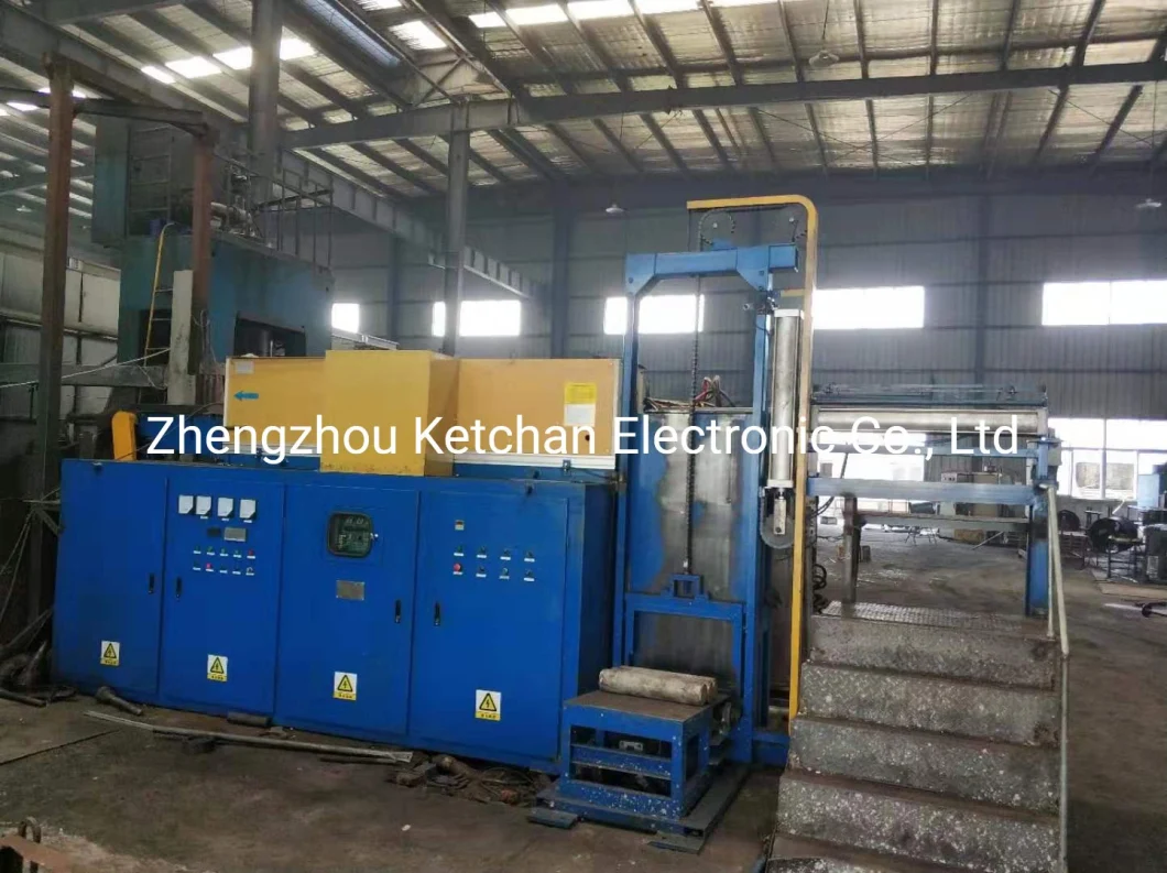 Induction Forging Plant with Infrared Temperature Control System for Metal Heating Treatment