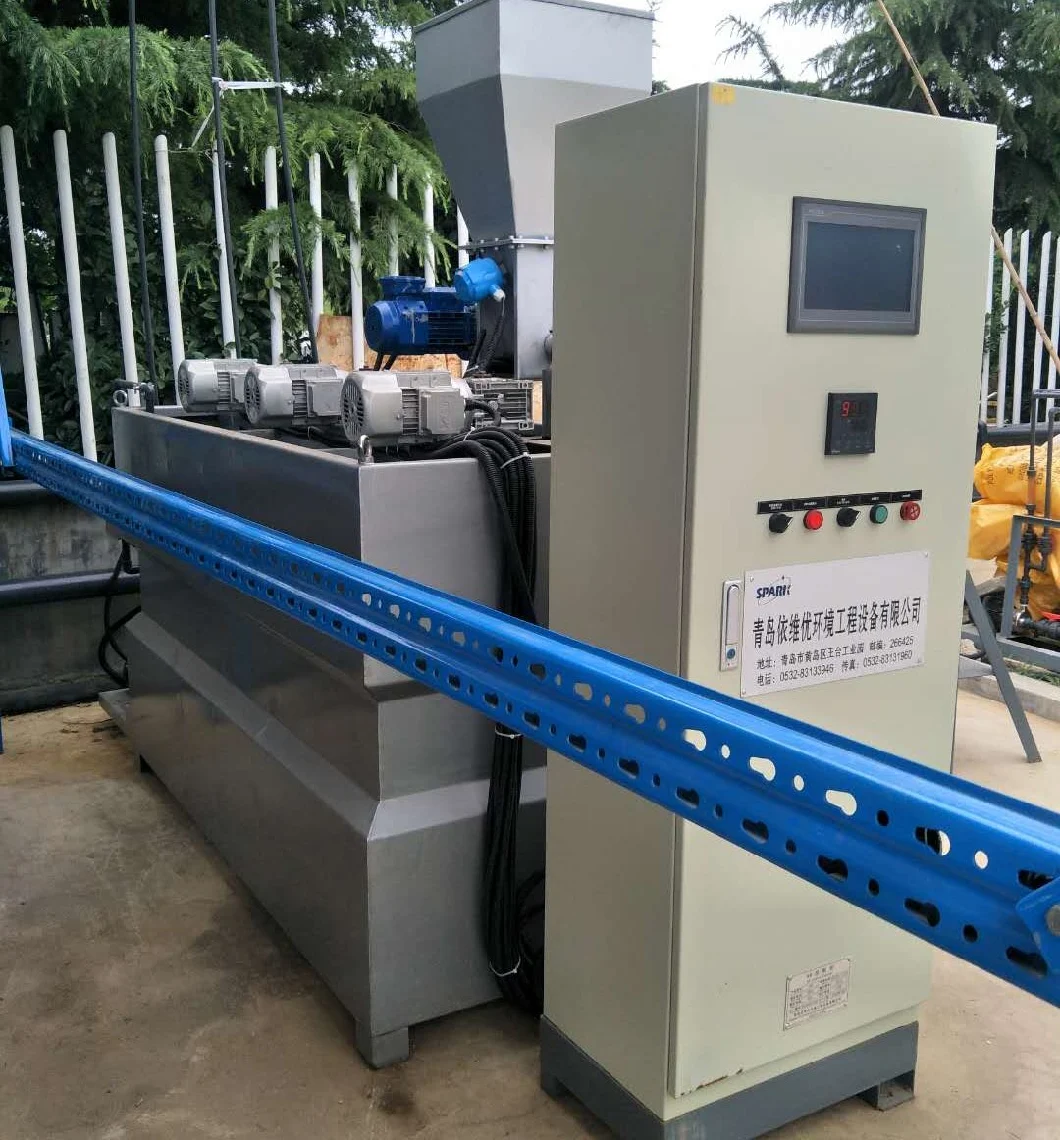 Daf or Sludge Dewatering Machine with Automatic Dosing Machine for Liquid Polymer Preparation