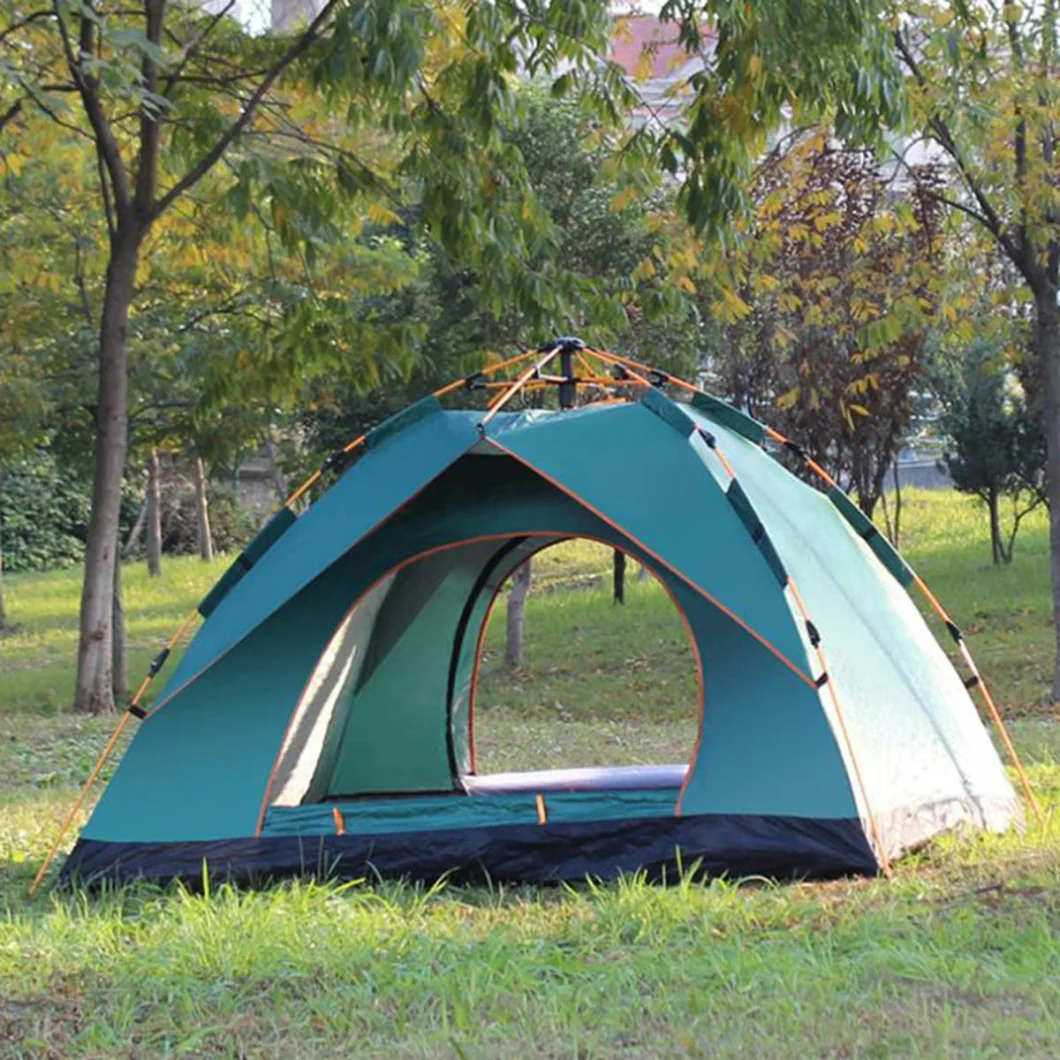 3-4 People Tourism Double Decker Automatic Tent/Double Camping Outdoor Tent