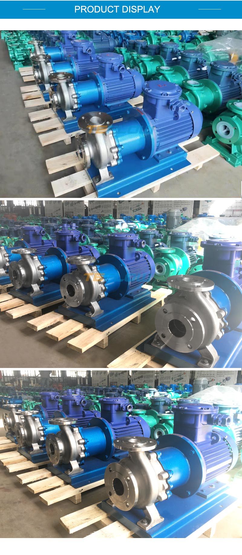 Horizontal Industrial High Temperature Resistant Acid-Base Magnetic Pump