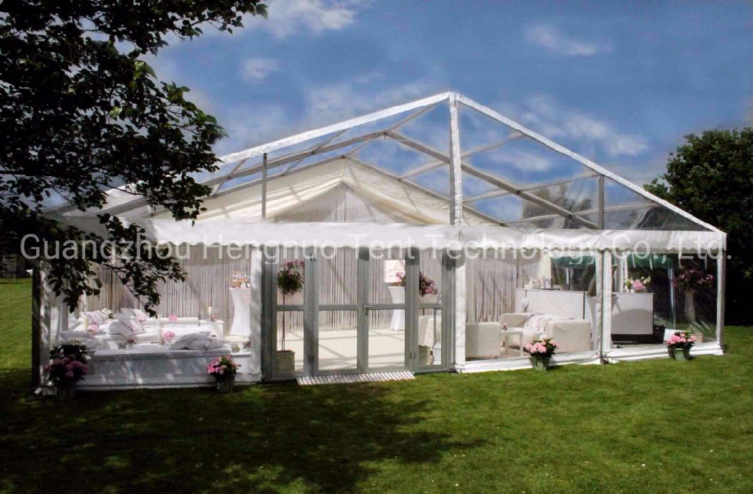 Wind Resistant Wedding Party Garden Tents with Church Windows for Sale