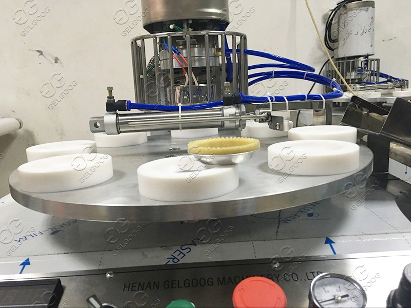 Industrial Cake Tart Shell Forming Cheese Tart Making Machine