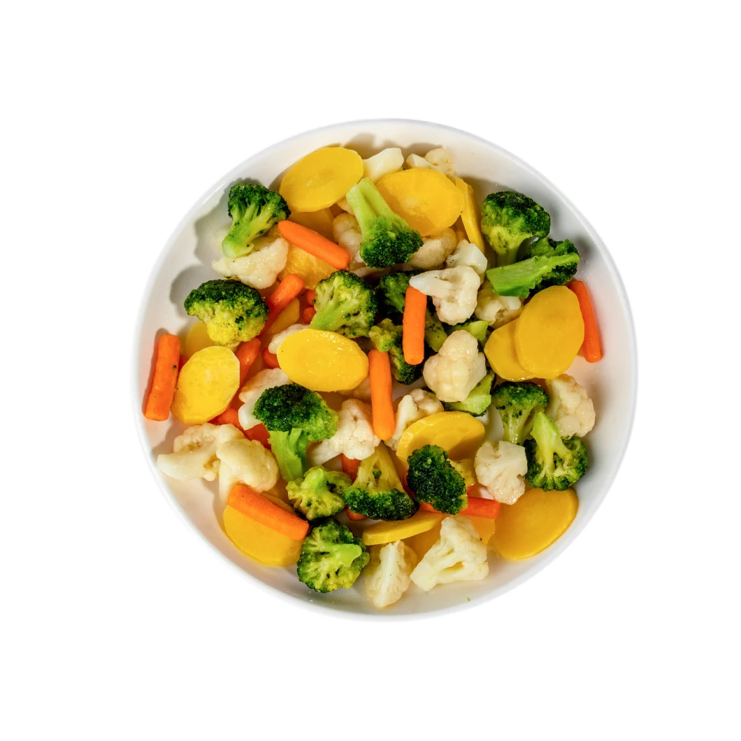 High Quantity Frozen Foods IQF Mixed Vegetables with ISO/HACCP/Brc/Kosher/Halal