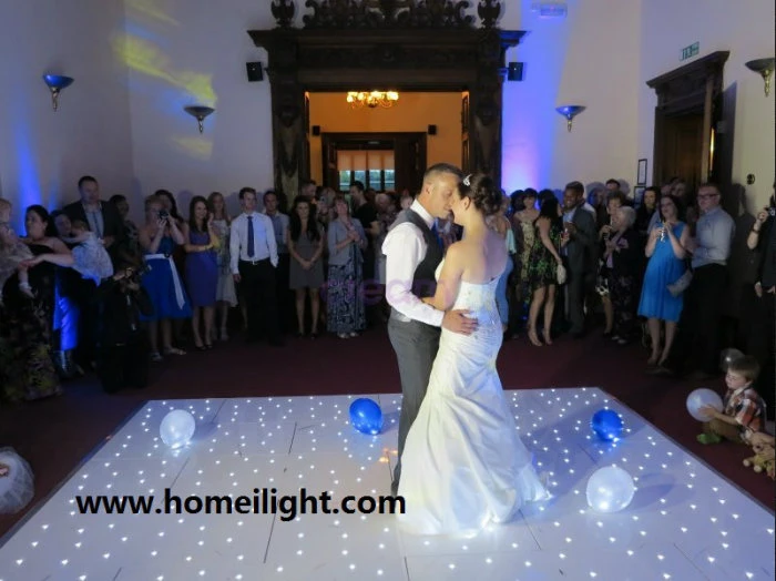 Waterproof White Light Acrylic LED Twinkling Effect Dance Floor Panel