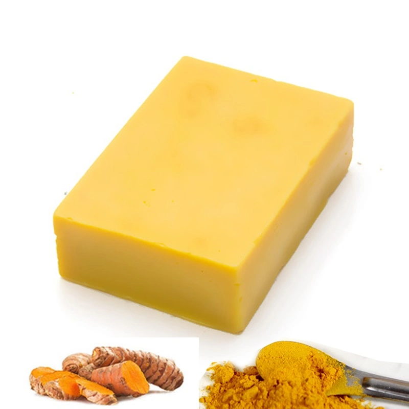 Natural Turmeric Soap Bar for Face & Body Skin Lightening Soap Reduces Acne, Fades Scars & Brightens Skin