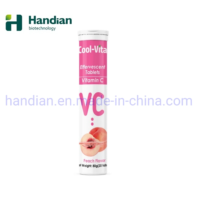 Vitamin C Effervecent Tablets to Promote The Synthesis of Collagen in Human Body