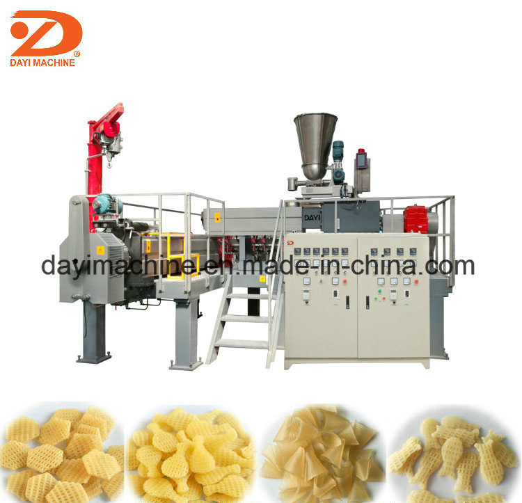 Dayi Macaroni Shape Fried Wheat Flour Snack Extrusion Machinery