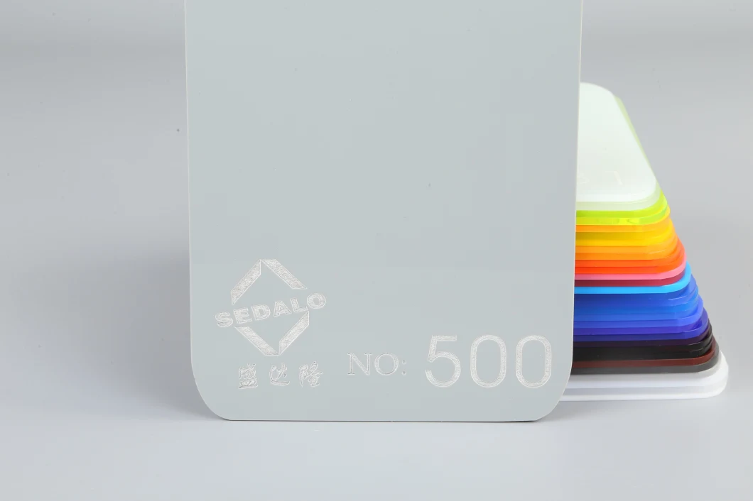 Opaque Grey Color Cast Acrylic Sheet /Perspex/Plexiglass Sheet