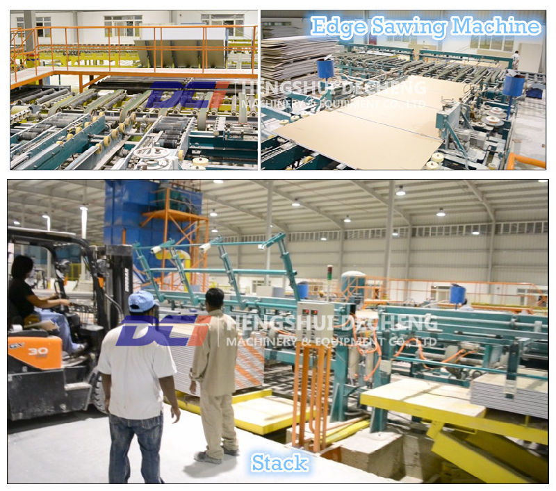 Gypsum Plaster Board Plant/Gypsum Plaster Board Shaping Machine