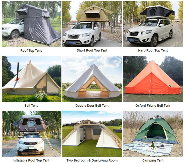 Waterproof 4WD Roof Top Tent Car Camping Glamping Inflatable Trailer Tent
