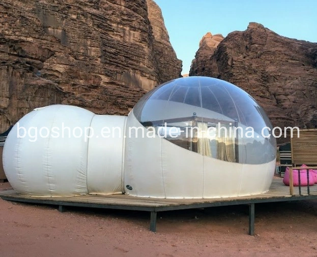 Family Camping House Hotel Dome Tent Inflatable Bubble Tent