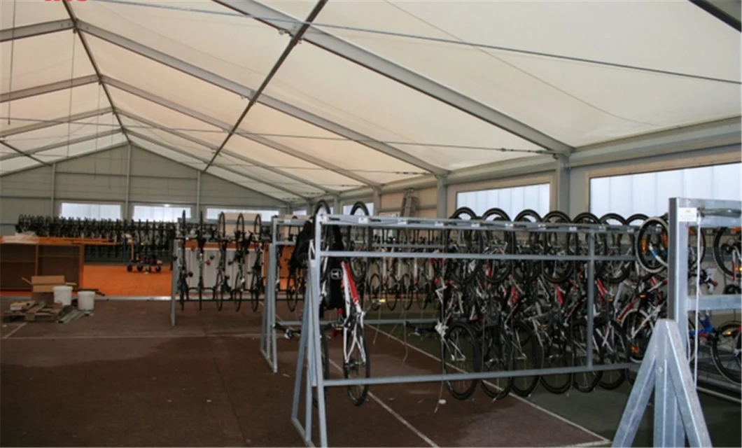 300m2 Large Warehouse Tent/Temporary Storage Tent with Roller Shutter Door
