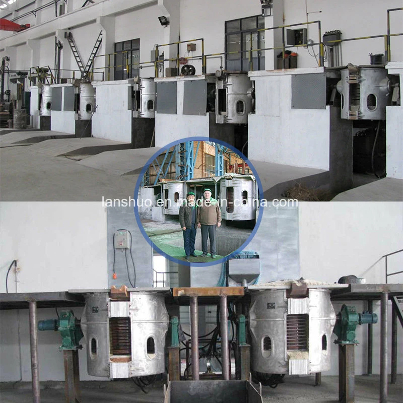 Kgps Induction Heating Melting Furnace for Steel Iron Aluminum