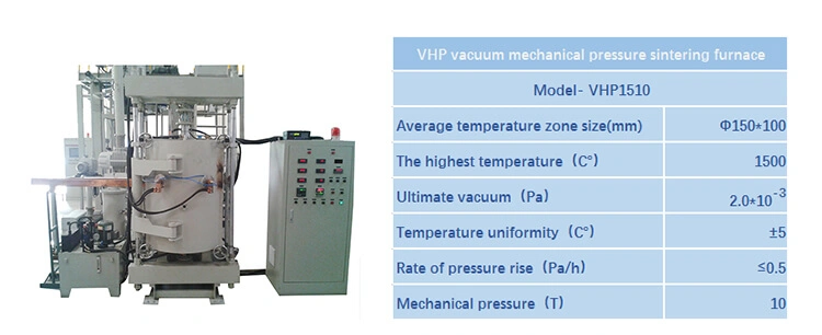 Densen Customized New Product Popular Hot Pressing Vacuum Furnace for Sintering Vhp1510