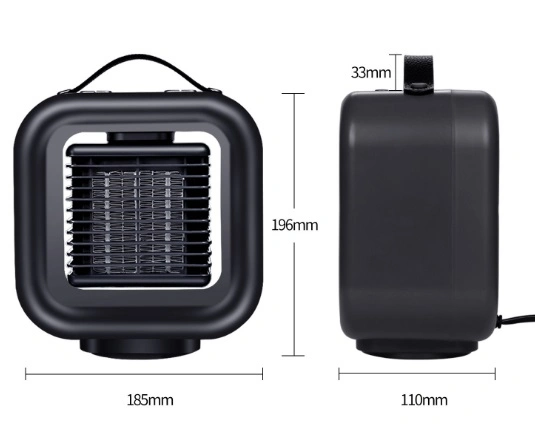 New Shaking Head Heater PTC Ceramic Desktop Heater Mini Home Heater Hot and Cold Heater