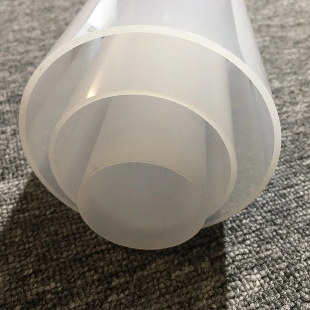 Milky White Extruded Round Acrylic PMMA Tube