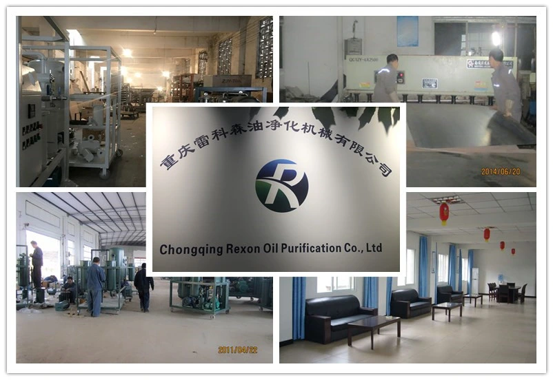 Vacuum Lubrication Oil Purifier Machine for Contaminated Oil Cleaning Process