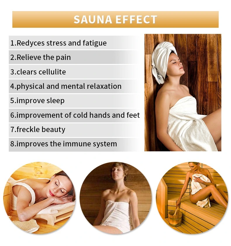 Dry Sauna Portable Infrared Sauna 2020 New Styles Larger Tent Lose Weight Detox Therapy Sauna Cabin