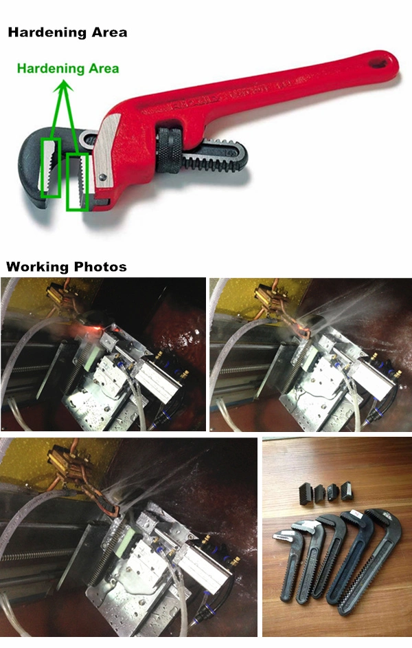 Small Induction Heating Machine for Pipe Wrench Hardening (JL)