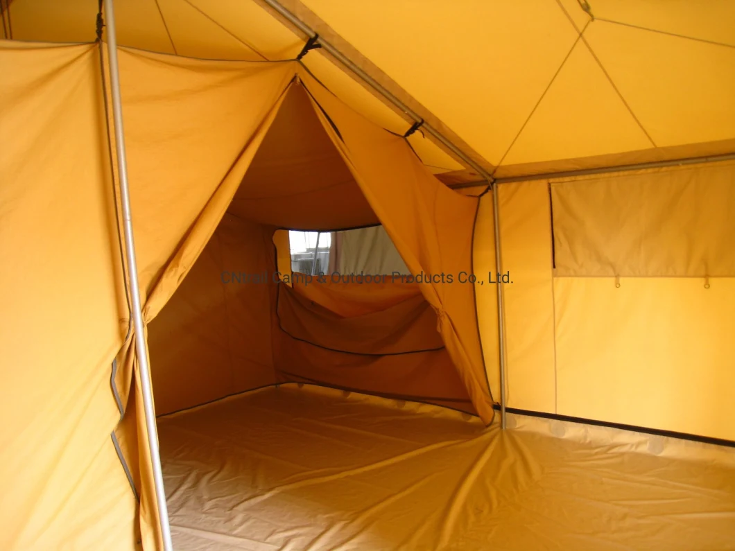 Glamping Tent Waterproof Poly Cotton Luxury Safari Tent