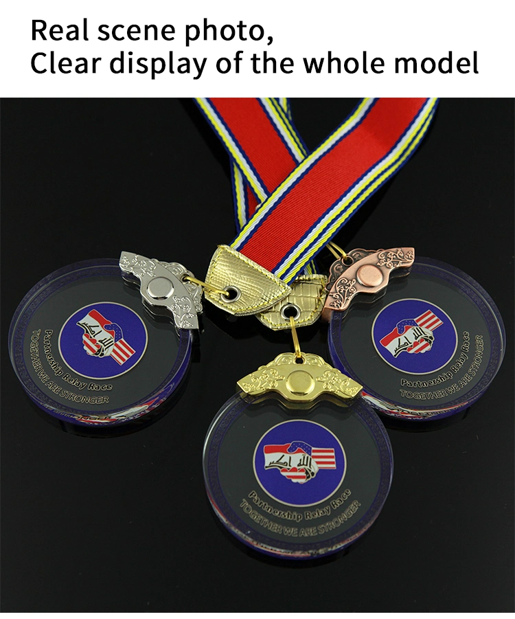 Transparent Acrylic Medal Pattern Can Be Customized Creative Acrylic Medal
