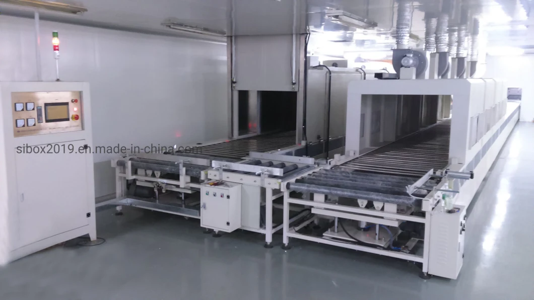 Process Kitchen Ware Automatic Drying Coating Heat Curing Heat Treatment Equipment