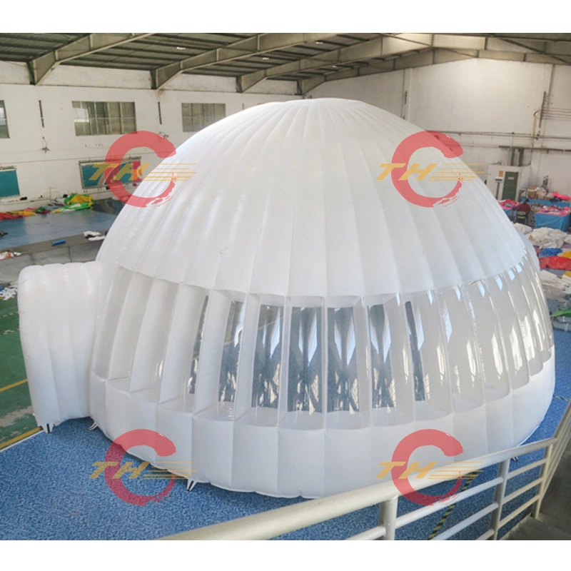 2021 New Design 8m Advertising Outdoor Giant Inflatable Event Exhibition Party Igloo Dome Tent
