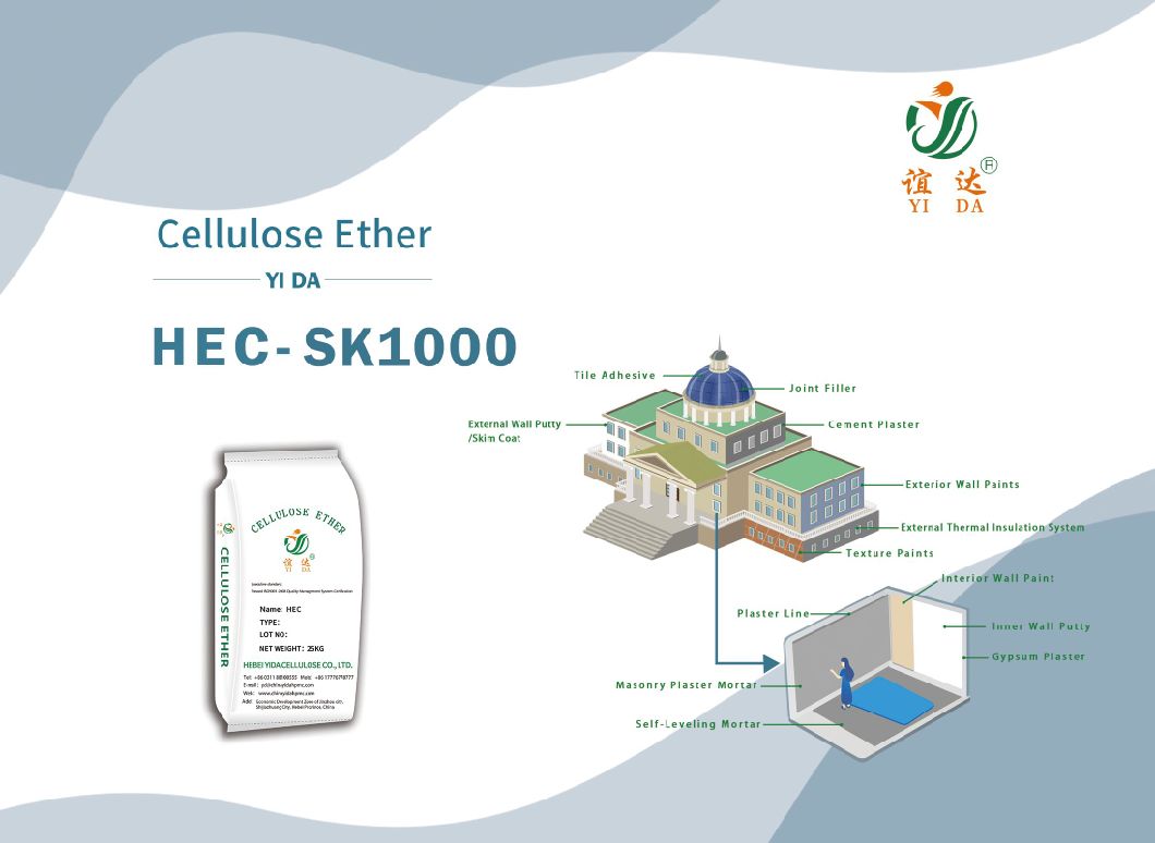 Cellulose Ether Thickener HEC for Water Based Paint