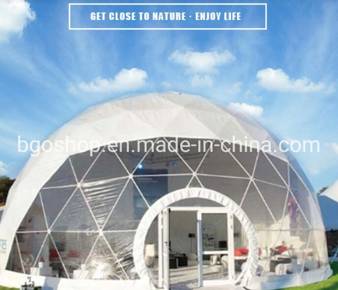 6m Steel Frame Dome Geodesico Hotel Tent