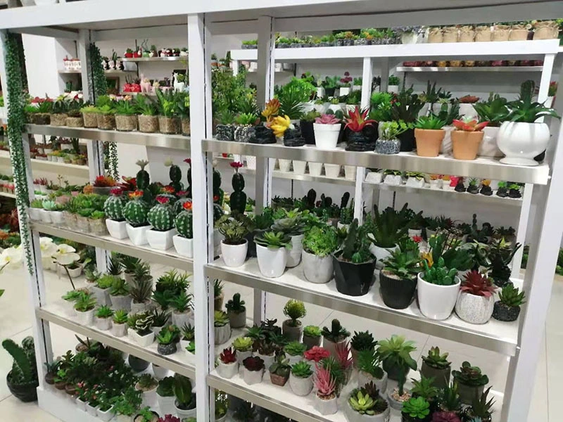 Artificial Succulent, 4PCS Decorative Fake Plants, Faux Succulent Plants with Pots for Indoors Decorative