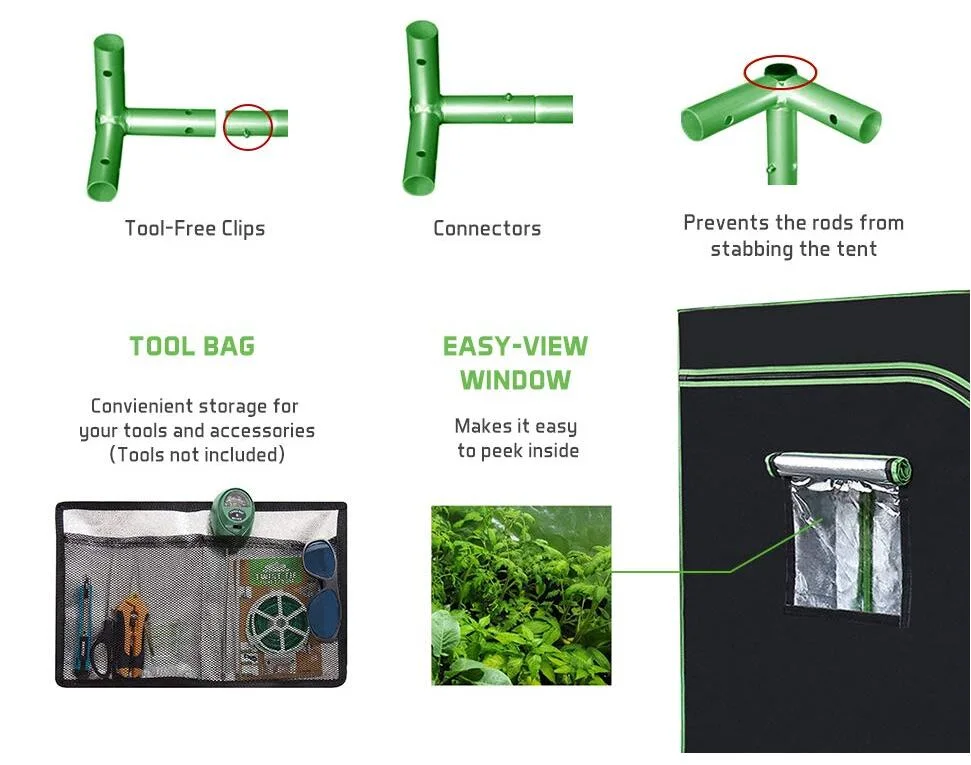 Greenhouse Grow Box Growing Tent Indoor Hydroponic