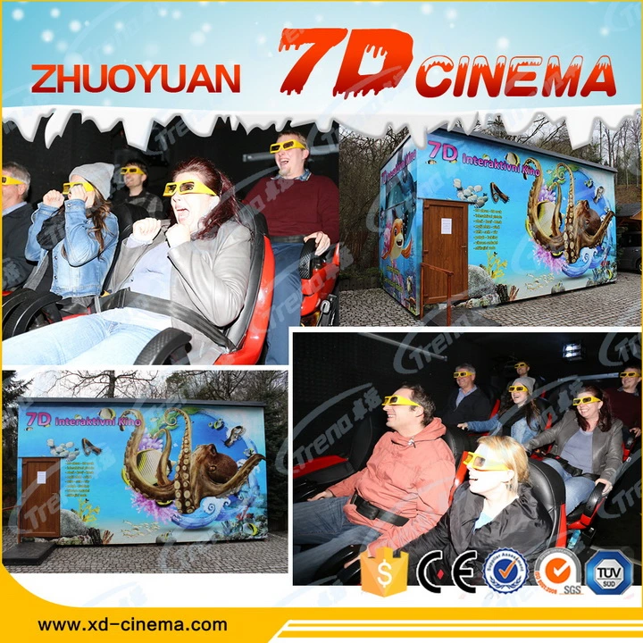 Best Interactive Family Fun 7D Cinema Equipment