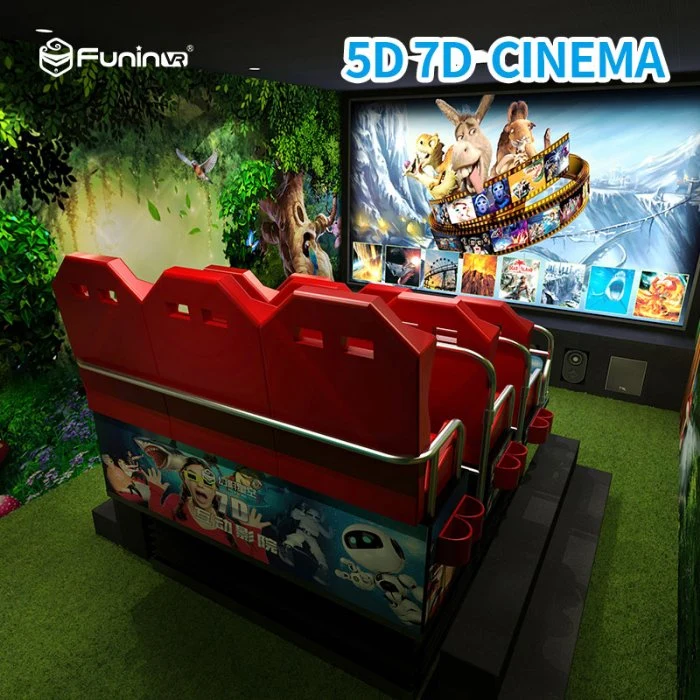 Digital 5D 6D 7D Cinema Control System in Theater with Centralized Management System