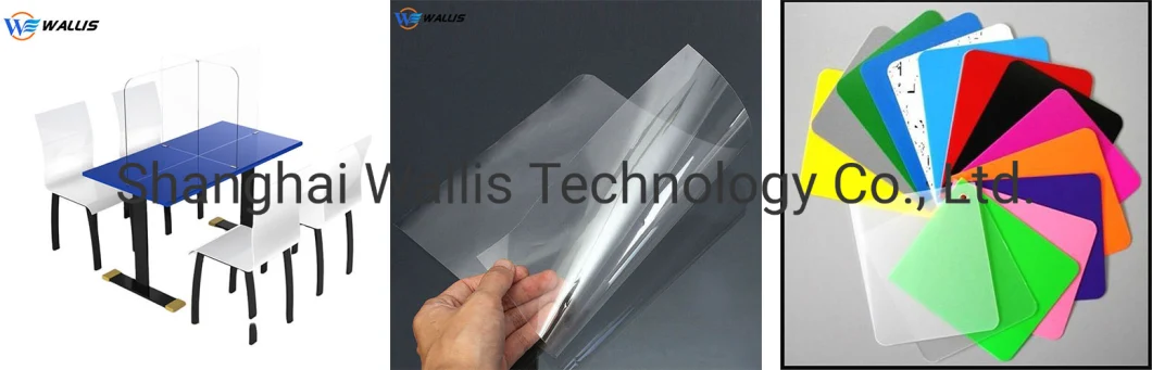 PMMA Acrylic Methacrylate LED Light Guide Panel with Diffuser Sheet for Lighting