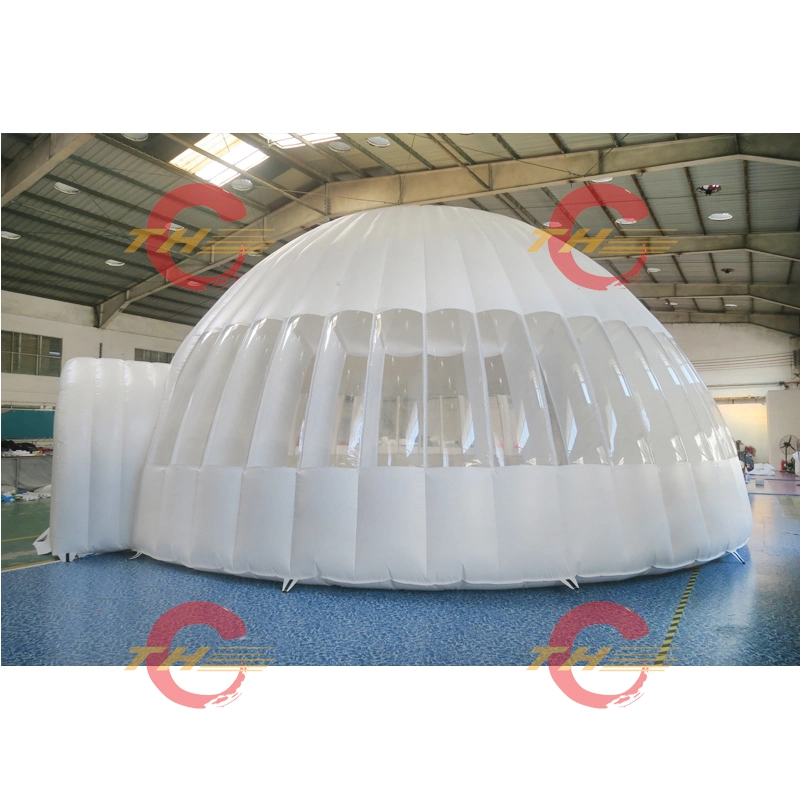 2021 New Design 8m Advertising Outdoor Giant Inflatable Event Exhibition Party Igloo Dome Tent
