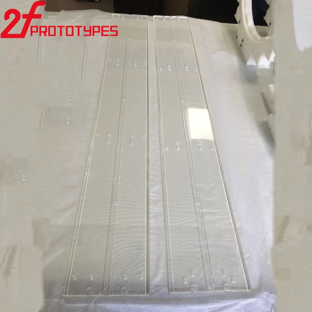 China Plastic Prototype PMMA / Acrylic CNC Machined Parts
