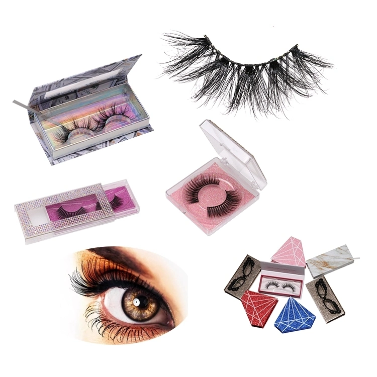 Best Selling Synthetic Lashes 25mm Faux Mink Eyelashes 3D Silk Eyelash